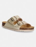 Scholl Чехли JOSEPHINE в златисто с платформа F321682329