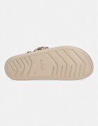Scholl чехли сабо дамски от велур FLORA бежови F007601171