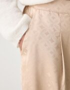 Scotch  Soda панталон дамски бежов с висока талия ULH01488F