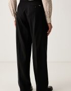 Scotch  Soda панталон дамски с лиосел Quinn черен с висока талия ULH01704F