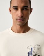 Scotch  Soda суичър мъжки от памук бежов 183456