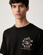 Scotch  Soda тениска мъжка от памук черна 183585