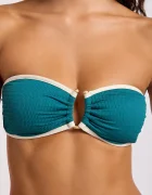 Seafolly горнище на бански дамско Ring Front тюркоазено 31283-072