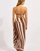 Seafolly плажна пола дамска Coastline Sarong кафява 55539-SG