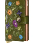 Secrid Кожен портфейл STITCH FLORAL
