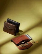 Secrid портфейл от кожа VINTAGE черен