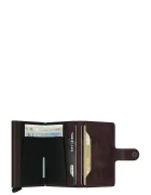 Secrid портфейл RFID от кожа бордо MV-Chocolate