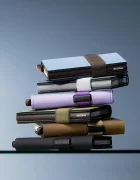 Secrid портфейл RFID от кожа MATTE черен