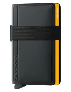 Secrid Портмоне в черно BTP-Black-Ochre