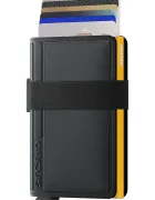 Secrid Портмоне в черно BTP-Black-Ochre