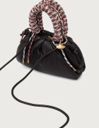 Sessun чанта crossbody дамска от кожа CHATON кафява 26102028