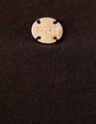 Silvian Heach боди дамско с памук JORIX кафяво GPA26538BD