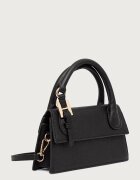 Silvian Heach чанта crossbody дамска от кожа MARECHIARO черна RCP25007BO