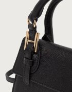 Silvian Heach чанта crossbody дамска от кожа MARECHIARO черна RCP25007BO