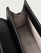 Silvian Heach чанта crossbody дамска от кожа MARECHIARO черна RCP25007BO