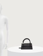 Silvian Heach чанта crossbody дамска от кожа MARECHIARO черна RCP25007BO