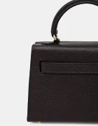 Silvian Heach чанта crossbody дамска от кожа SANITA кафява RCP25016BO