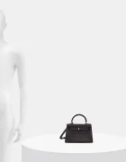 Silvian Heach чанта crossbody дамска от кожа SANITA кафява RCP25016BO