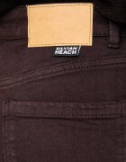 Silvian Heach дънки straight дамски PADAVI кафяви GPA26039JE