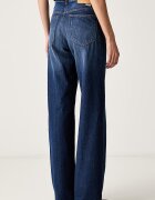 Silvian Heach дънки straight дамски PADIS сини GPA26045JE