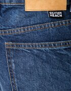 Silvian Heach дънки straight дамски PADIS сини GPA26045JE