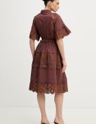 Silvian Heach лятна рокля FISIA кафява GPP26296VE
