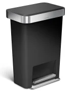 Simplehuman Кошче за боклук 45 L в черно