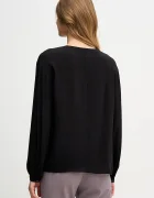 Sisley Блуза дамска в черно с изчистен дизайн 5IDTLQ09H
