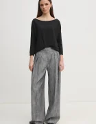 Sisley Блуза с дълги ръкави в синьо 3QU4L12EE