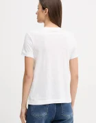 Sisley тениска basic дамска с модал бежова 3TNHL108D