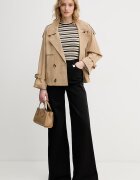 Sisley тениска дамска сива 36ZXL108H