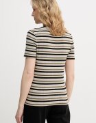 Sisley тениска дамска сива 36ZXL108H