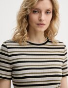 Sisley тениска дамска сива 36ZXL108H