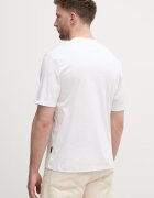 Sisley тениска мъжка памучна бяла 3H6TS104S