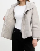 Sisley Яке в сиво преходен модел с уголемена кройка 2SB4LN06O