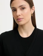 Sisley жилетка дамска с вискоза черна 17Q3L603J