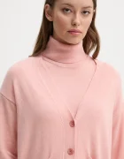 Sisley Жилетка с кашмир в оранжево от лека материя 102HM601Z