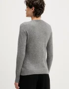 Sisley Жилетка с вълна в бежово от лека материя 102HM5237