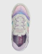 Skechers Детски маратонки INFINITE HEART LIGHTS ETERNAL SHIMMER в сребристо