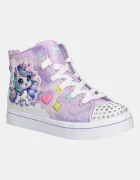Skechers Детски високи кецове TWI-LITES 2.0 - UNICORN GLAM