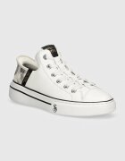 Skechers Кожени кецове X SNOOP DOGG