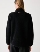 Skechers поларен суичър дамски SKECH-SHERPA JACKET черен JA218