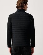 Skechers преходно яке мъжко HOODLESS HOODIE HYBRID JACKET черно JA141