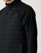 Skechers преходно яке мъжко HOODLESS HOODIE HYBRID JACKET черно JA141