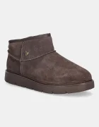 Skechers Велурени апрески KEEPSAKES COZY - COZY MINI в кафяво 167848