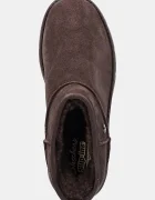 Skechers Велурени апрески KEEPSAKES COZY - COZY MINI в кафяво 167848