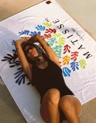 slowtide Памучна плажна кърпа x Henri Matisse 100 x 150 cm