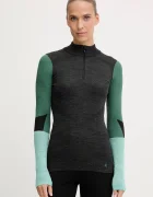 Smartwool Функционална блуза с дълги ръкави Intraknit Thermal Merino Base Layer Colorblock