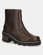 Sorel Кожени боти JOAN NOW ZIP BOOTIE