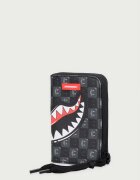 Sprayground портфейл от имитация на кожа SHARKS IN PARIS сив 910W9315NSZ